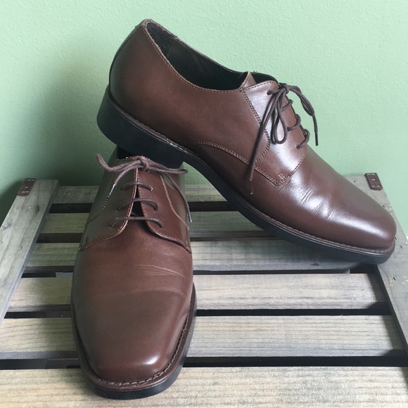Studio Belvedere Other - 👞Men’s Studio Belvedere Chisel Brown Oxfords
